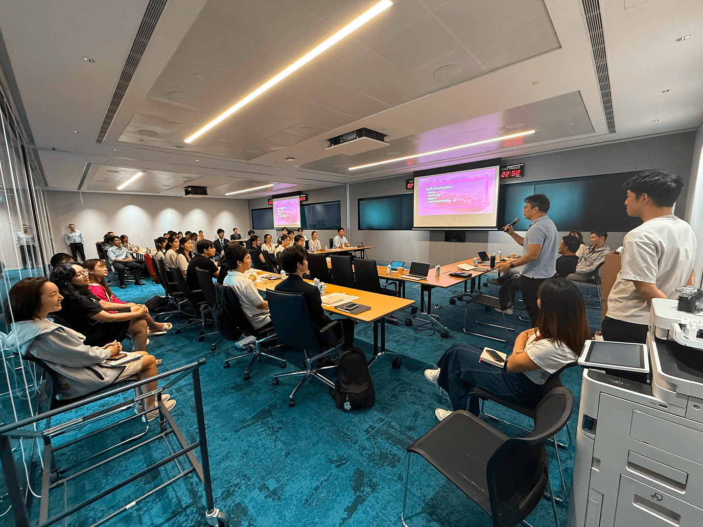 Scenes from the program